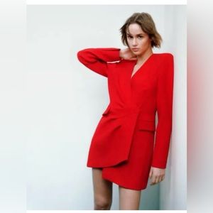 ASOS asymmetrical blazer small